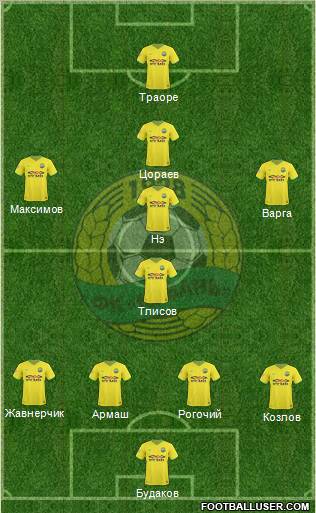 Kuban Krasnodar Formation 2011