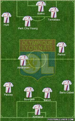 Olympique Lyonnais Formation 2011