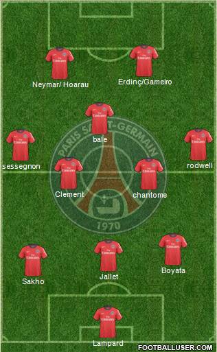 Paris Saint-Germain Formation 2011