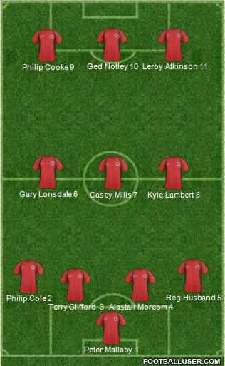 Albania Formation 2011