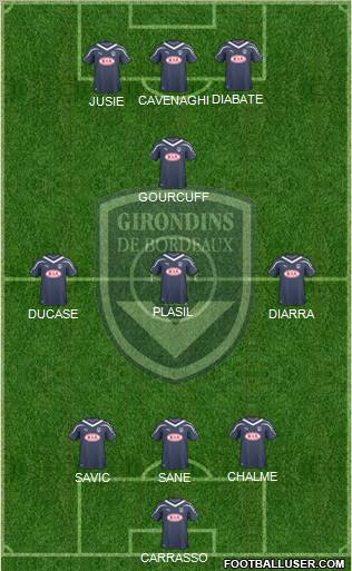 FC Girondins de Bordeaux Formation 2011