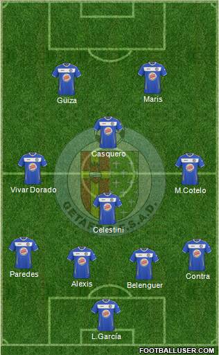 Getafe C.F., S.A.D. Formation 2011