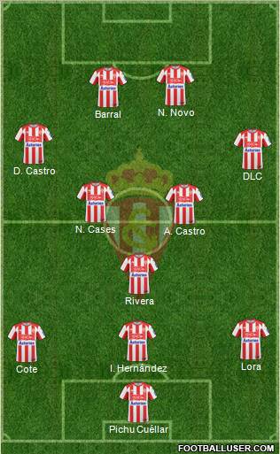 Real Sporting S.A.D. Formation 2011