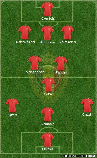 Belgium Formation 2011