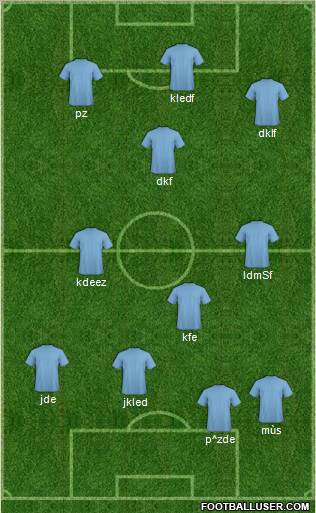 Pro Evolution Soccer Team Formation 2011