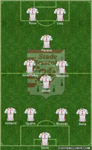 Stade Brestois 29 Formation 2011