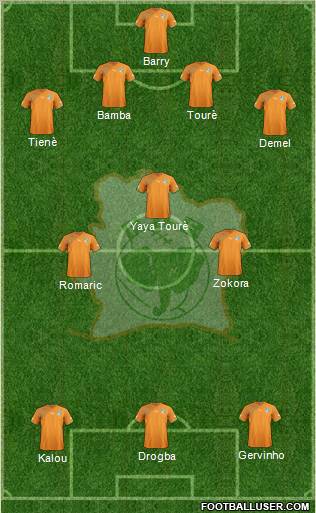 Côte d'Ivoire Formation 2011