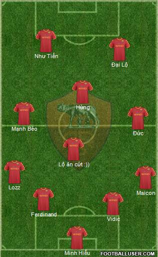 AS Roma Formation 2011