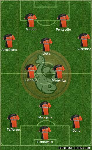 FC Lorient Bretagne Sud Formation 2011