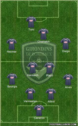 FC Girondins de Bordeaux Formation 2011