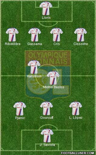 Olympique Lyonnais Formation 2011