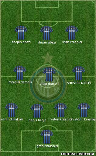 F.C. Internazionale Formation 2011