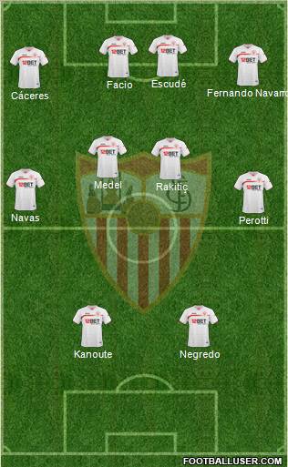 Sevilla F.C., S.A.D. Formation 2011