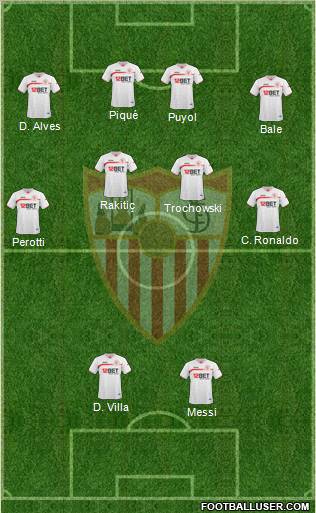 Sevilla F.C., S.A.D. Formation 2011