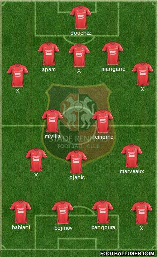 Stade Rennais Football Club Formation 2011