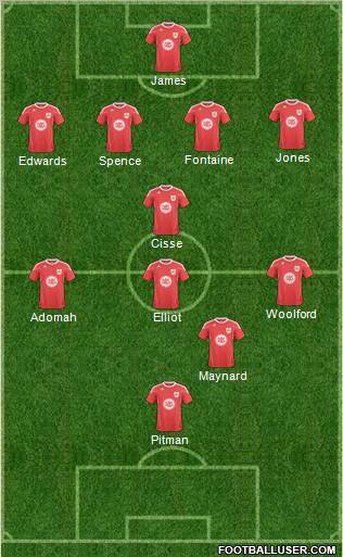 Bristol City Formation 2011