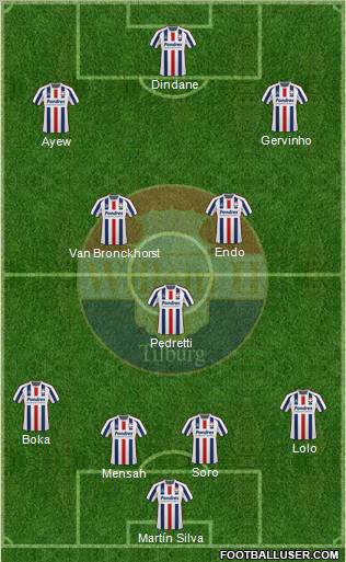 Willem II Formation 2011