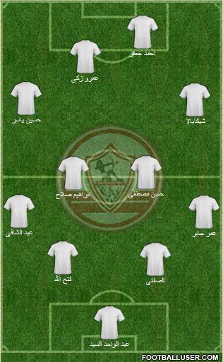 Zamalek Sporting Club football formation