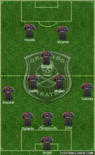 Orlando Pirates Formation 2011