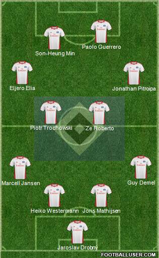 Hamburger SV Formation 2011