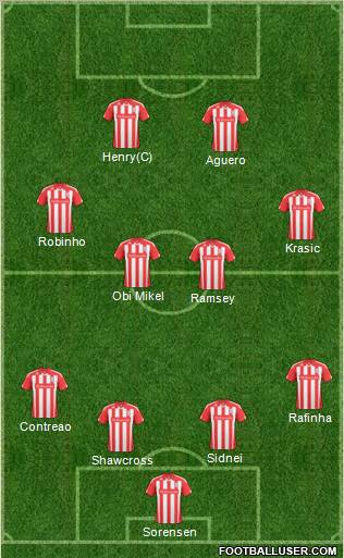 Stoke City Formation 2011