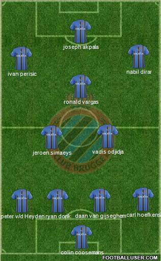 Club Brugge KV Formation 2011