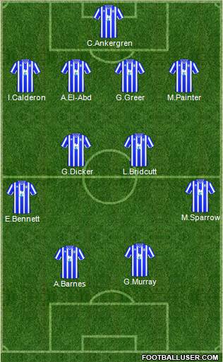 Brighton and Hove Albion Formation 2011