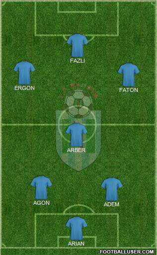 FC Renova Dzepciste Formation 2011