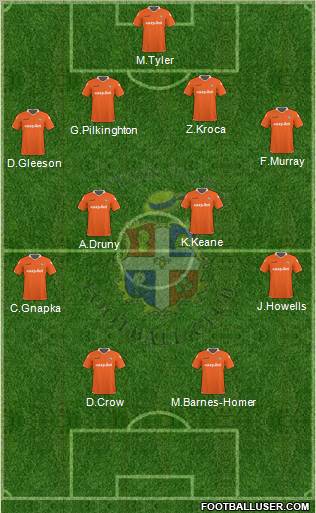 Luton Town Formation 2011