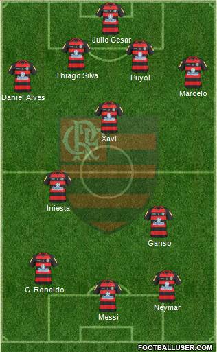 CR Flamengo Formation 2011