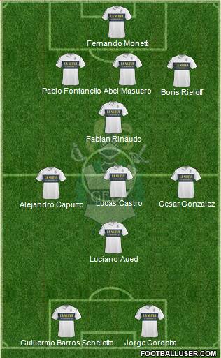 Gimnasia y Esgrima de La Plata Formation 2011