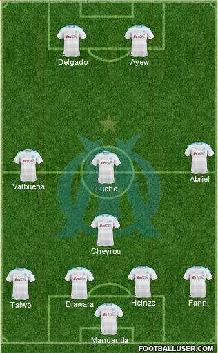 Olympique de Marseille Formation 2011