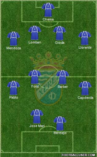 Xerez C.D., S.A.D. Formation 2011