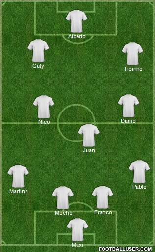 Pro Evolution Soccer Team Formation 2011