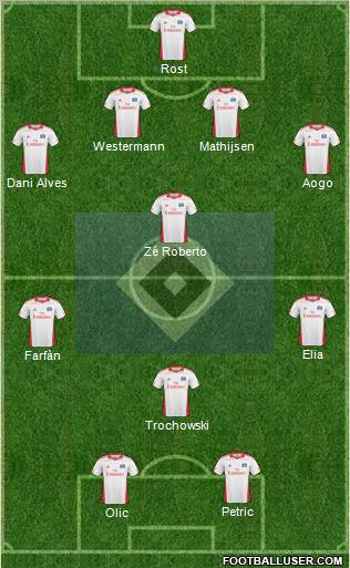 Hamburger SV Formation 2011