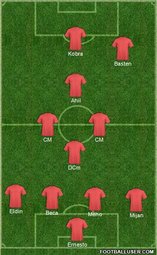 Football Manager Team Formation 2011