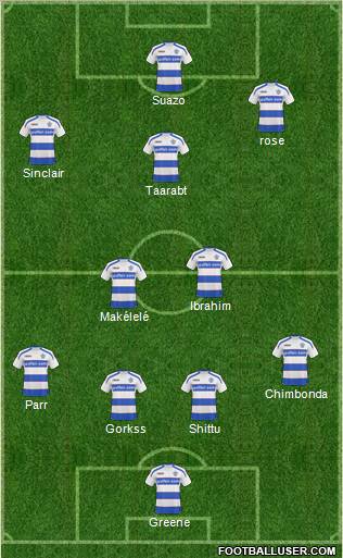 Queens Park Rangers Formation 2011
