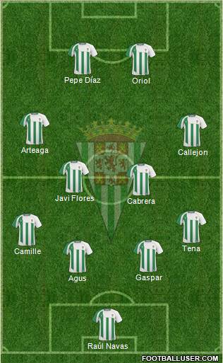 Córdoba C.F., S.A.D. Formation 2011