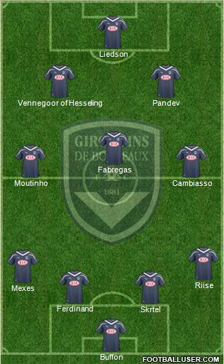 FC Girondins de Bordeaux Formation 2011