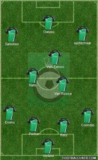 KSV Cercle Brugge Formation 2011