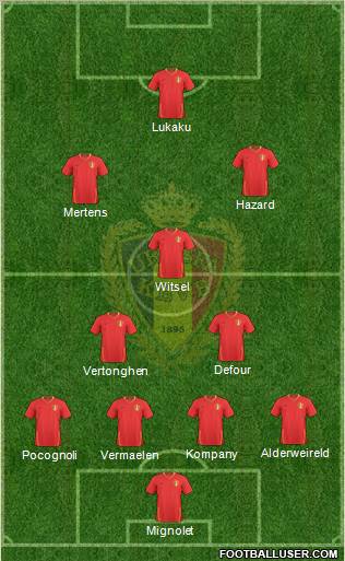 Belgium Formation 2011