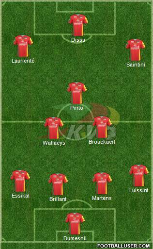 KV Oostende Formation 2011