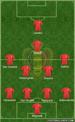 Belgium Formation 2011