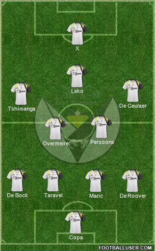 Sporting Lokeren OVl Formation 2011