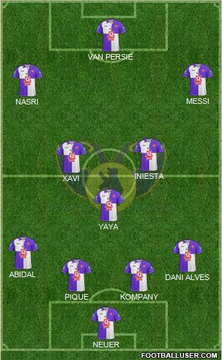 G. Beerschot Antwerpen Formation 2011