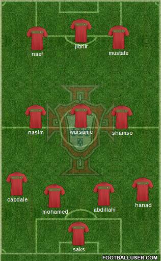 Portugal Formation 2011