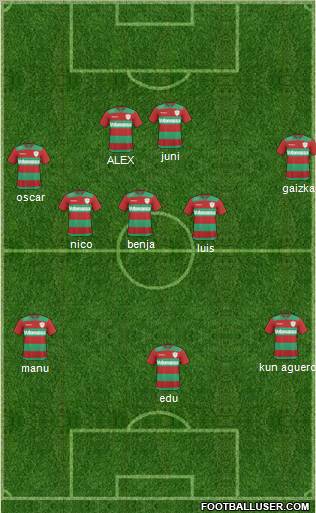 A Portuguesa D Formation 2011