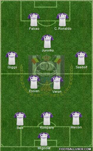 RSC Anderlecht Formation 2011