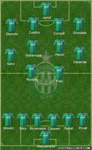 A.S. Saint-Etienne Formation 2011