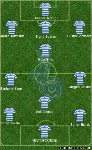 MSV Duisburg Formation 2011
